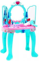 Interaktywna dziecięca toaletka ze światłami i melodiami z akcesoriami