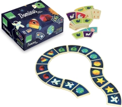 Kosmiczne domino dla dzieci