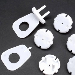 Bezpieczna osłona gniazdka elektrycznego – okrągła (12 szt.)