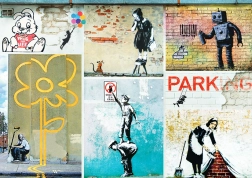Puzzle EUROGRAPHICS Banksy 1000 elementów