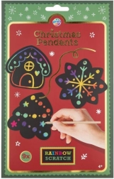 MOXY Zestaw zdrapywanych świątecznych obrazków – 9 szt.