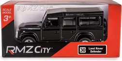 Metalowy model LAND ROVER Defender 110 1:35 w czarnym kolorze