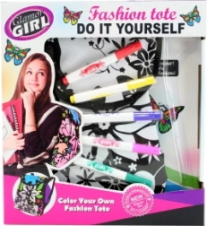 Plecak do kolorowania dla dzieci z pisakami do tkanin