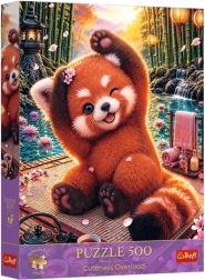 Trefl puzzle 500 Premium Plus – Cuteness Overload: urocza czerwona panda