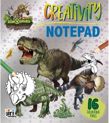 Blok do kolorowania Dinozaury