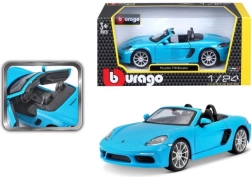 Bburago 1:24 Porsche 718 Boxster Niebieski