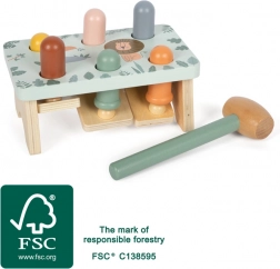 Drewniany młotek safari small foot