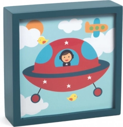 Magiczny obrazek Kosmiczny statek Polo od Djeco