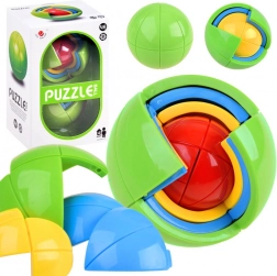 Logiczna kula 3D puzzle – kolorowa kulka łamigłówka
