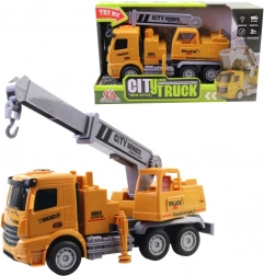 Dziecięcy żuraw samochodowy na baterie