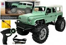 RC terenowe auto LAND ROVER DEFENDER D110 1:14 zielone 2.4G