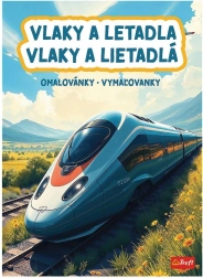 Kolorowanki pociągi i samoloty 20 × 27,5 cm