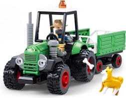 Sluban Metropolis traktor z przyczepą