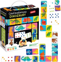 CzuCzu domino dinozaury 28 elementów