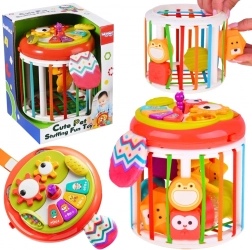 woopie interaktywna kostka i wałek sensoryczny z panelem muzycznym