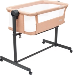 Dostawne łóżeczko Baby Mix Rose łososiowe