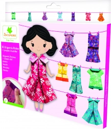 Pockets origami ubranka dla papierowej laleczki