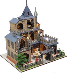 Miniaturowy domek Dom spełnionych snów z oświetleniem LED - 2KIDS TOYS