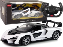 Auto R/C McLaren Senna Rastar 1:14 biały z pilotem do sterowania