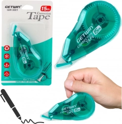 Korektor myszka na taśmie 15m x 5mm zielony