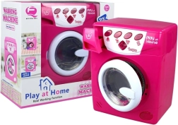 Pralka na baterie Dźwięk Różowa