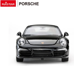 Metalowy model 1:24 Porsche 911 czarny RASTAR