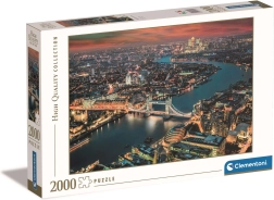 Puzzle 2000 elementów Londyński widok z lotu ptaka