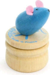 Vilac Drewniane pudełko na zęby z Zieloną Myszką