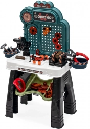 Dziecięcy warsztat z narzędziami Baby Mix – 103‑elementowy zestaw stołu roboczego