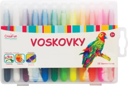 Kredki woskowe CreaFun Sparkys