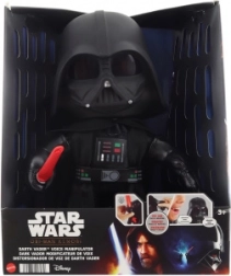 Star Wars pluszak Darth Vader ze świecącym mieczem i modulatorem głosu 27 cm
