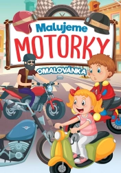 Malujemy motocykle – kolorowanka dla dzieci