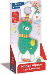 Interaktywna grzechotka Szczęśliwa alpaka BABY CLEMENTONI