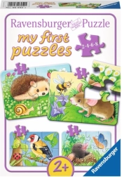 Ravensburger moje pierwsze puzzle Zwierzątka w ogrodzie