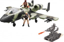 Samolot z figurkami i efektami