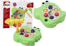 Gra zręcznościowa z krokodylem i młotkiem