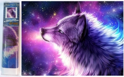 Diamentowe malowanie Wilczy Sen 30x40 cm