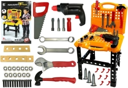 Duża składająca się walizka z narzędziami