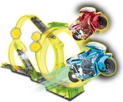 Spin and Build Deluxe tor z dwoma motocyklami