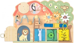 Tablica Sensoryczna Domek ze Zwierzątkami