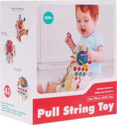 Wielofunkcyjna zabawka sensoryczna dla maluchów – ośmiornica 4w1