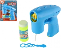 Niebieski pistolet do baniek z wkładem, 13 cm