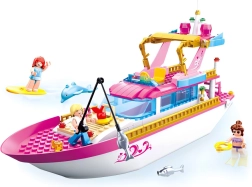 Sluban Girls Dream luksusowy jacht zestaw konstrukcyjny