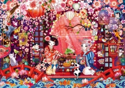 Puzzle Japoński ceremoniał parzenia herbaty 500 elementów