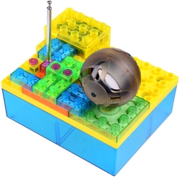 Edukacyjna klockowa budowa radia dla małych elektroników