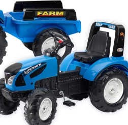 Traktor na pedały LANDINI z przyczepą dla dzieci od 3 lat