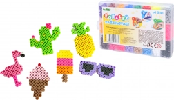 Koraliki do zaprasowywania – duży zestaw 24 kolorów