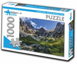 Puzzle Edycja turystyczna Wysokie Tatry, Dolina Zielonego Stawu 1000 elementów