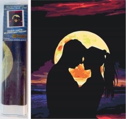 NORIMPEX Malowanie diamentowe My dwa 30x40 cm