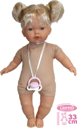 Lalka Aitana realistyczna z miękkim ciałem i dźwiękami 33 cm